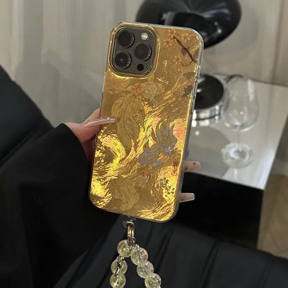 OverseaCases™  Golden Osmanthus & Koi Fish Case for iPhone 16 Series