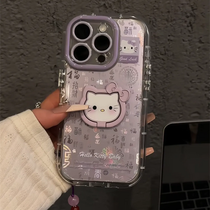 OverseaCases™ Cute Gradient Hello Kitty Case for iPhone 14 Series