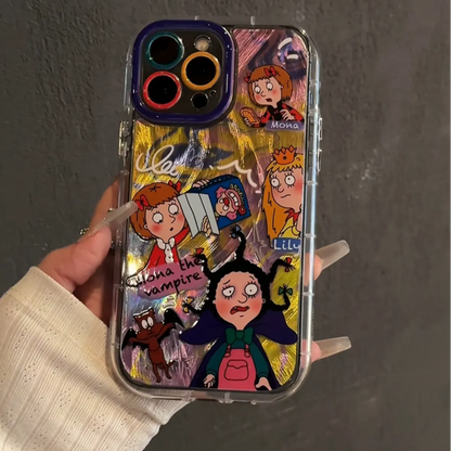 OverseaCases™  Doodle Little Witch Mona Case For  iPhone 14 Series