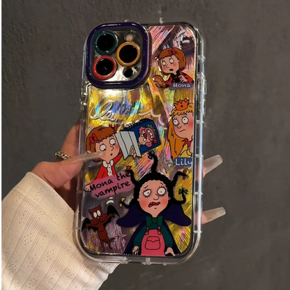 OverseaCases™ Doodle Little Witch Mona Case For  iPhone 16 Series